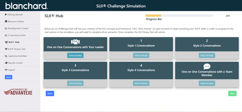 Blanchard SLII Simulation